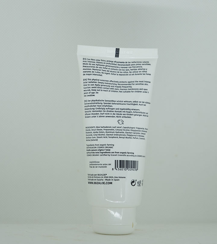 PROTECCIÓN SOLAR SPF 30 HIDRATANTE CON ALOE VERA 100 ml - Imagen 7