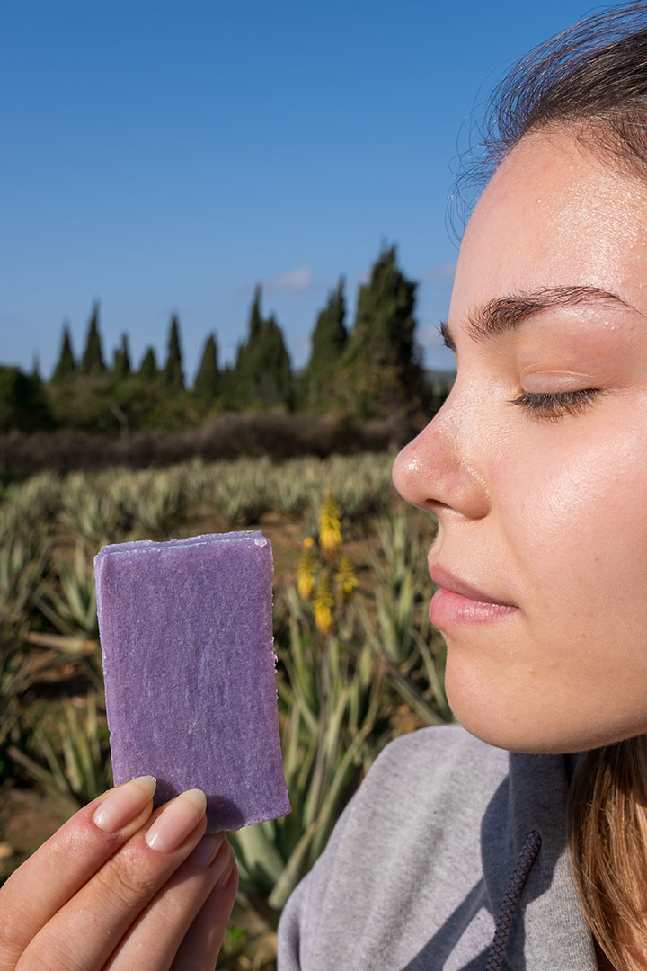 JABÓN BIO ALOE VERA + LAVANDA - Imagen 2
