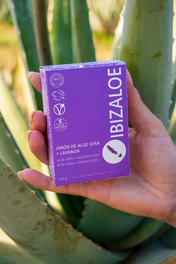 JABÓN BIO ALOE VERA + LAVANDA - Imagen 6