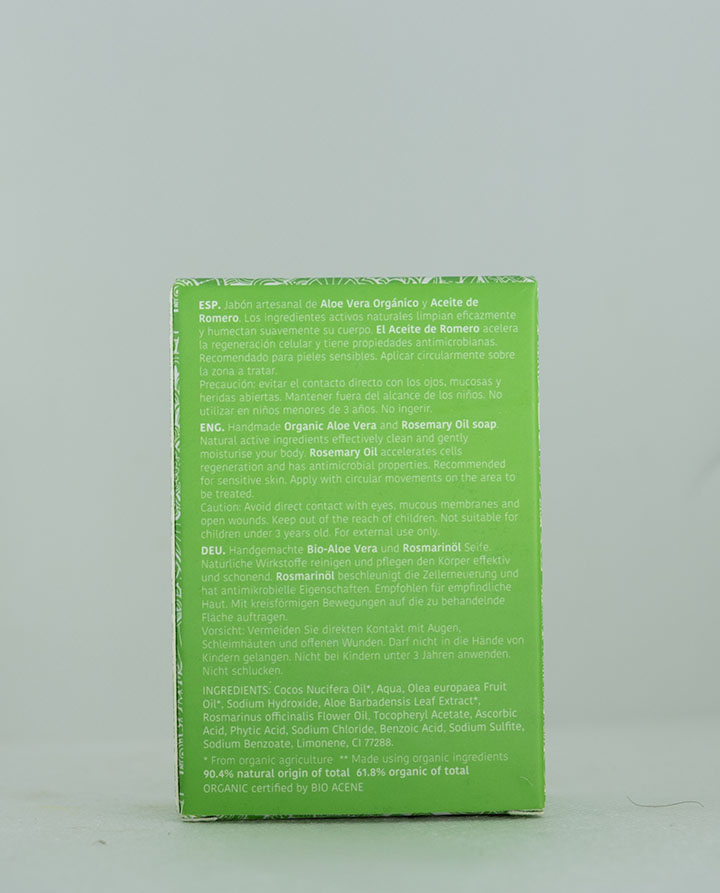 JABÓN BIO ALOE VERA + ROMERO - Imagen 8