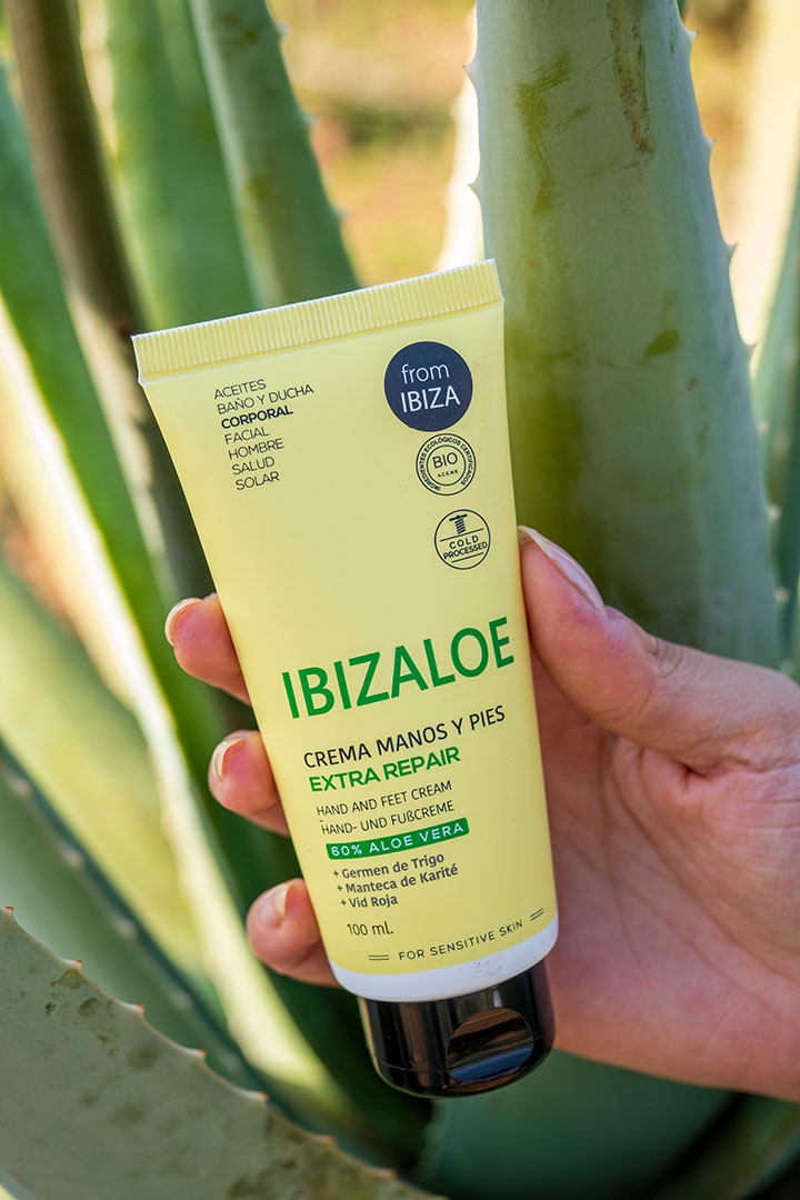 CREMA ALOE VERA PIES Y MANOS REPARADORA 100 ml - Imagen 2