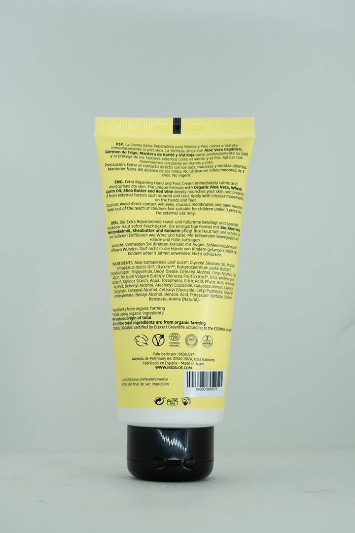 CREMA ALOE VERA PIES Y MANOS REPARADORA 100 ml - Imagen 6