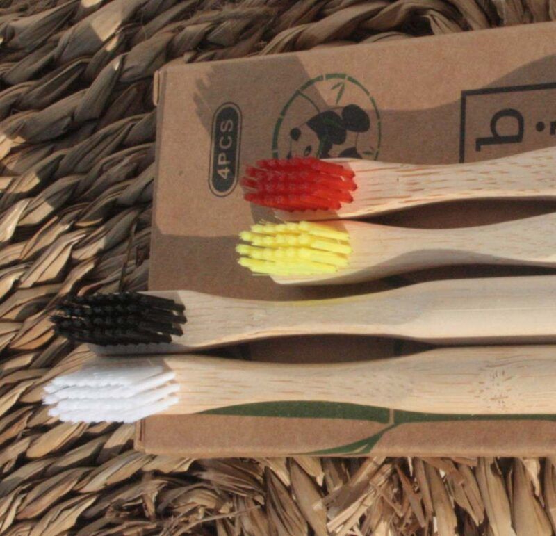 adult and child bamboo toothbrush 2