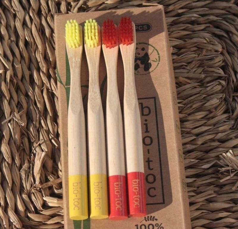 bamboe tandenborstels kinderen 1