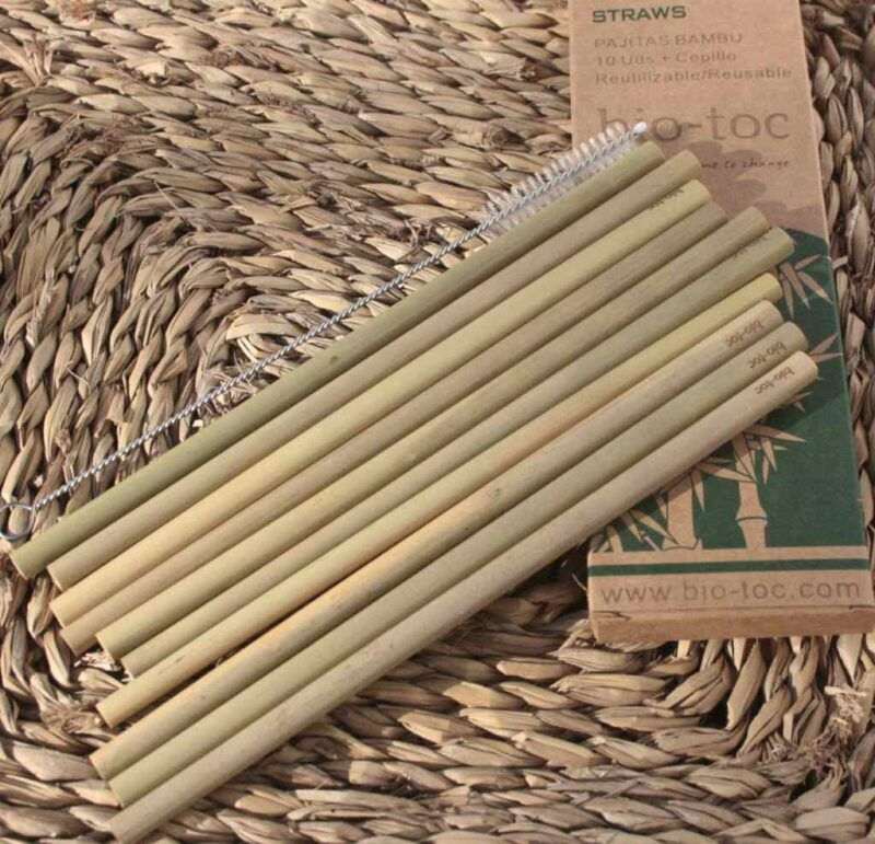 pajitas de bambu 1