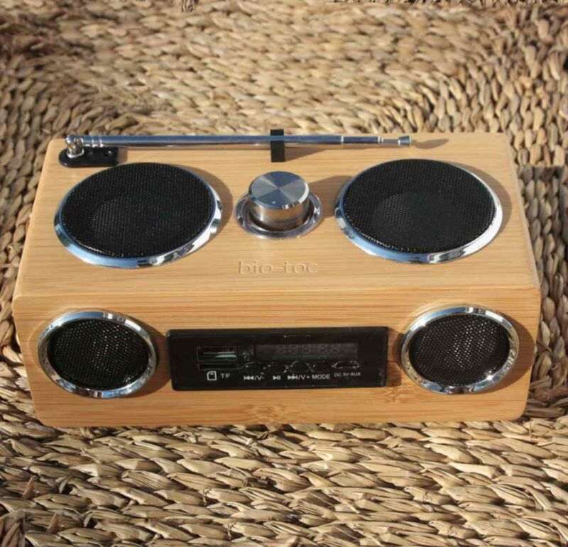 radio de bambu 4