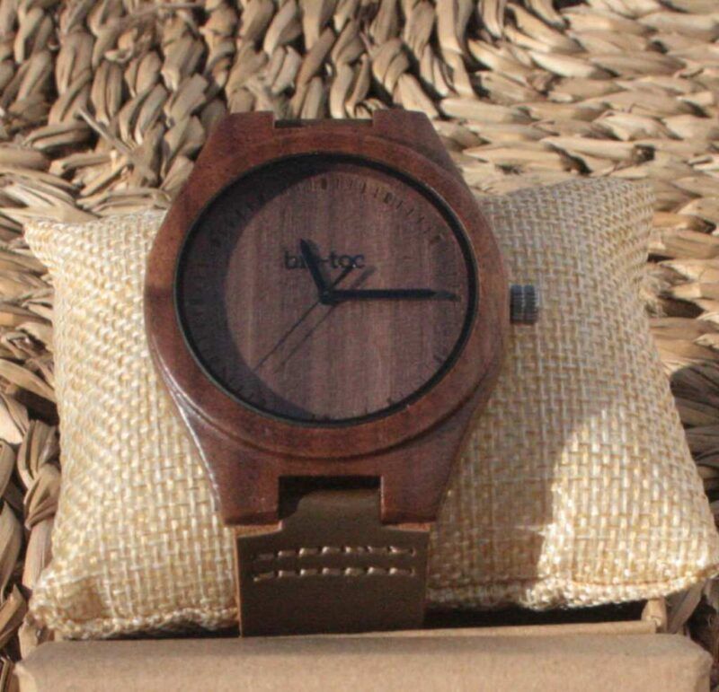 reloj de madera indiana hombre 4