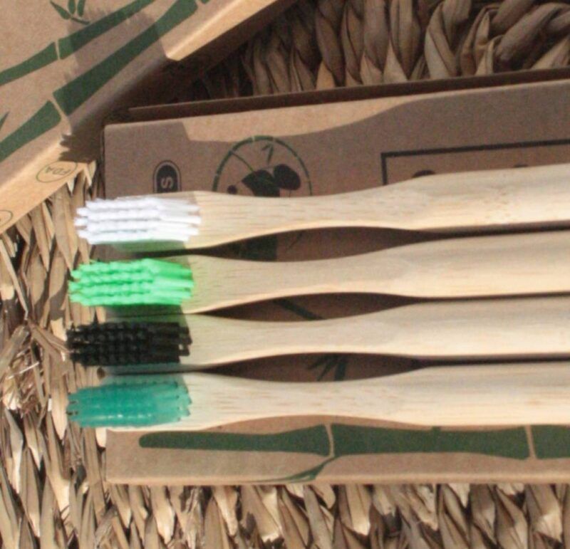 set cepillos dientes bambu m2 4