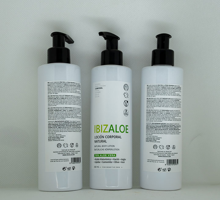 LOCIÓN CORPORAL NATURAL ALOE VERA 250 ml - Imagen 6