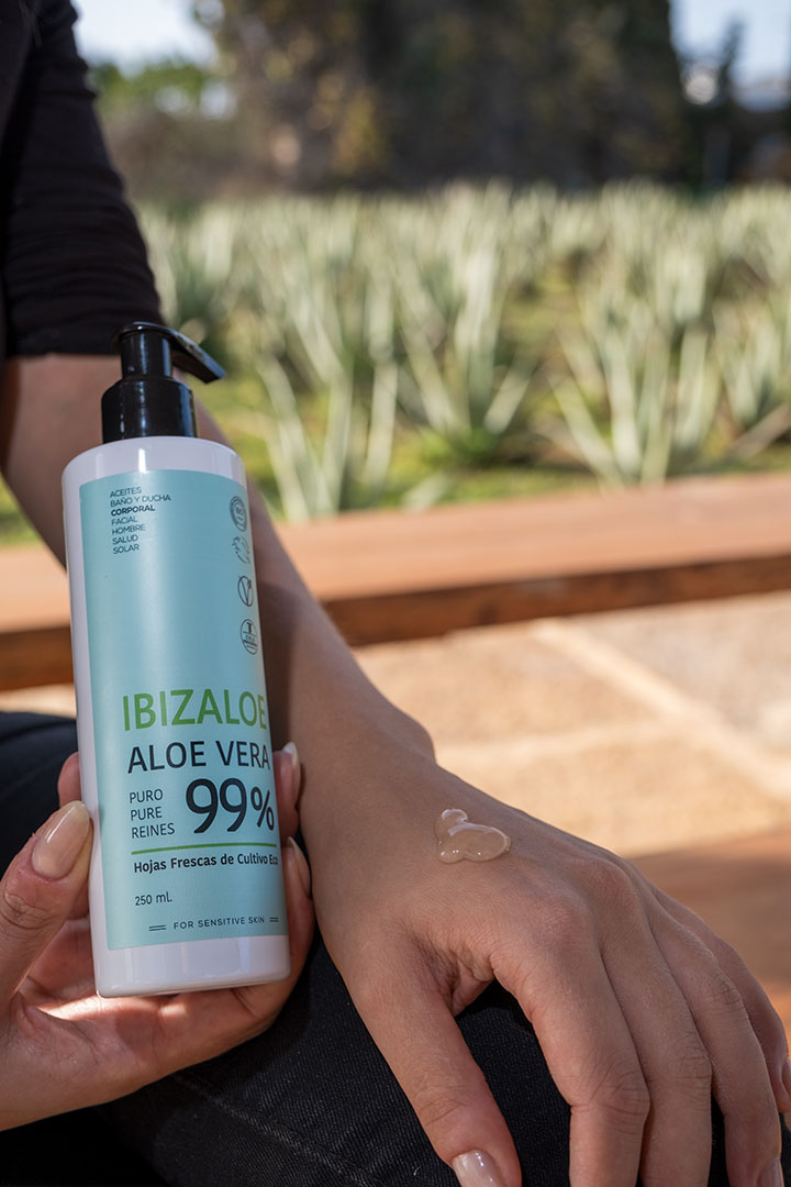 Gel Puro Aloe Vera 99 % de hojas frescas 250 ml - Imagen 5