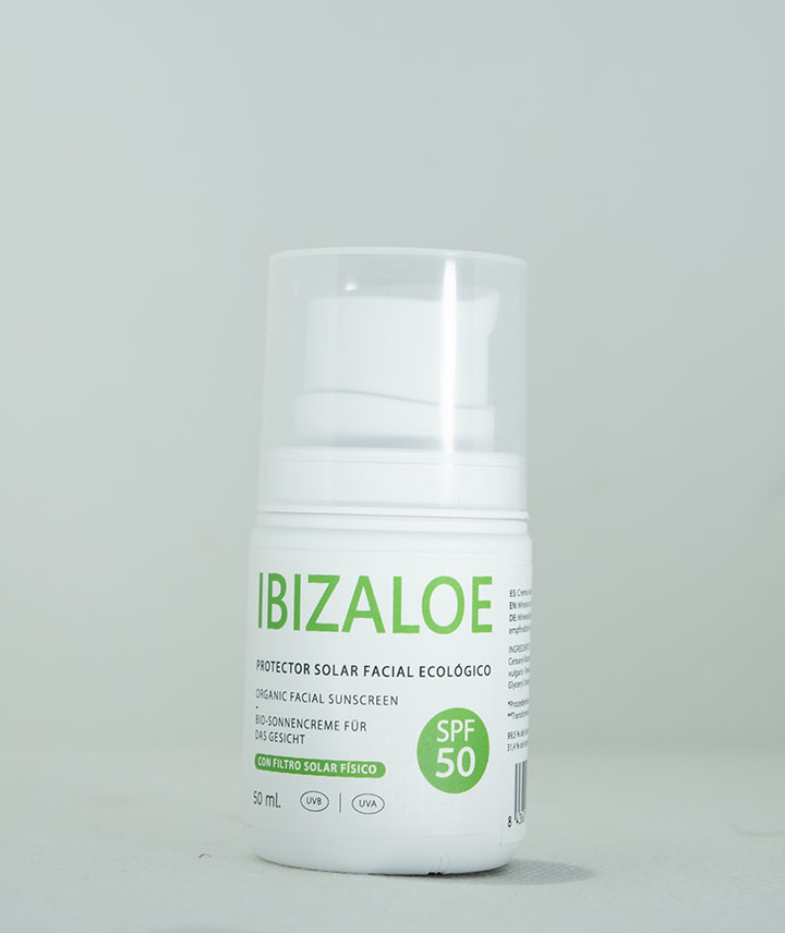 PROTECCIÓN SOLAR SPF 50 HIDRATANTE CON ALOE VERA 50 ml - Imagen 6
