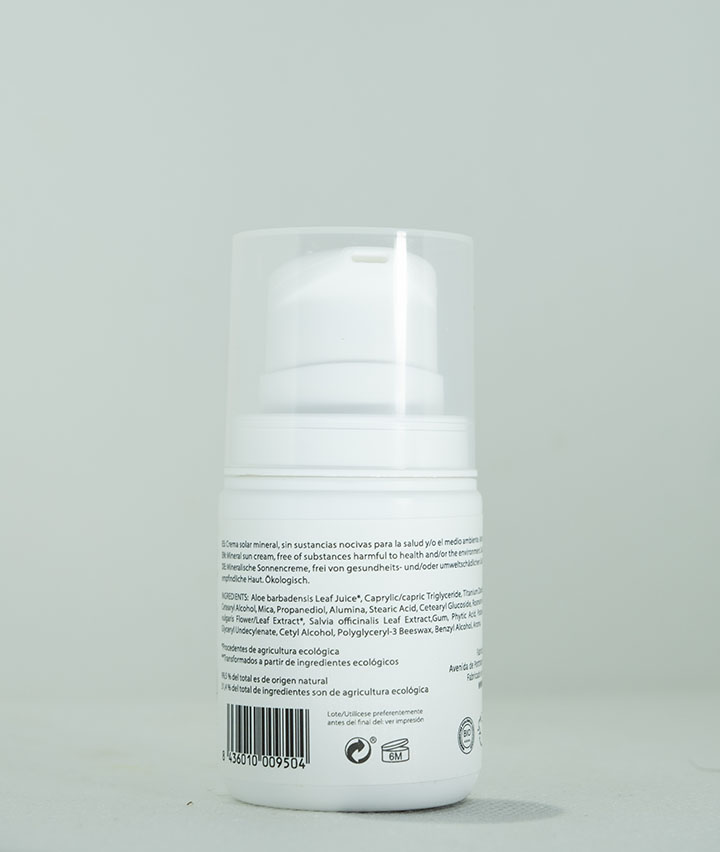 PROTECCIÓN SOLAR SPF 50 HIDRATANTE CON ALOE VERA 50 ml - Imagen 7