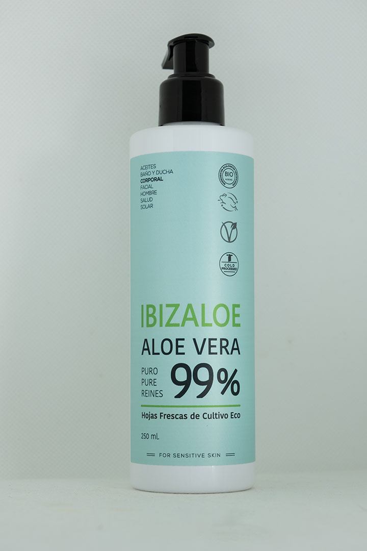 Gel Puro Aloe Vera 99 % de hojas frescas 250 ml - Imagen 7