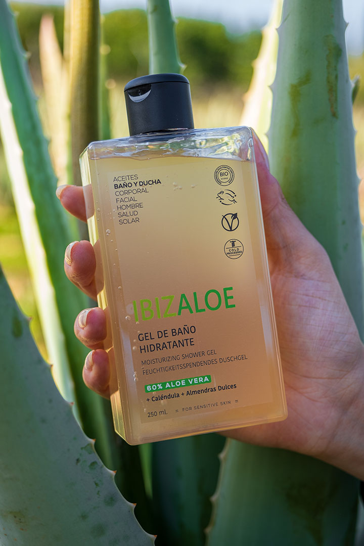 GEL DE BAÑO HIDRATANTE CON ALOE VERA 250 ml - Imagen 4