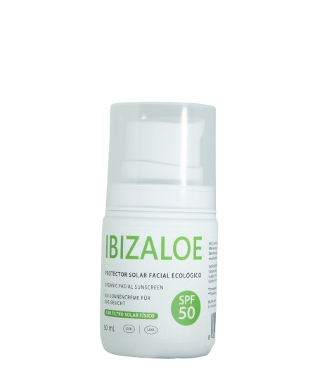 PROTECCIÓN SOLAR SPF 50 HIDRATANTE CON ALOE VERA 50 ml