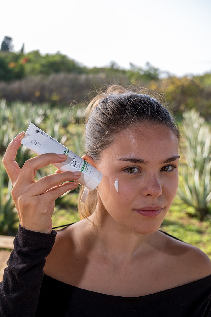 Exfoliante aloe vera facial 75 ml - Imagen 2