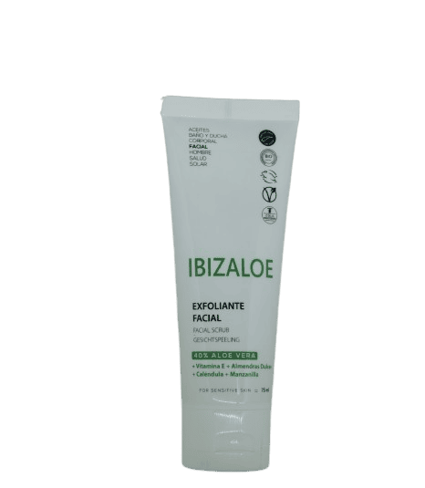 Exfoliante aloe vera facial 75 ml