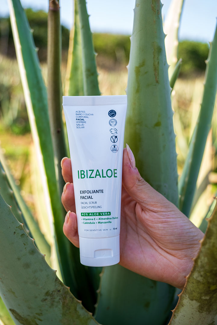 Exfoliante aloe vera facial 75 ml - Imagen 3