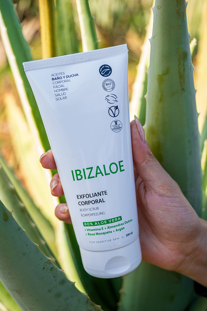 Exfoliante aloe vera corporal 200 ml - Imagen 2