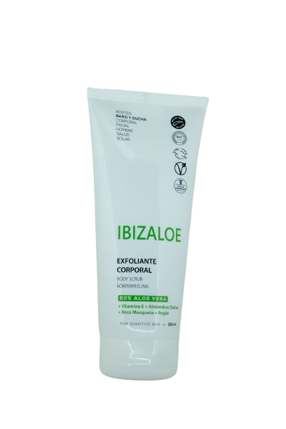 Exfoliante aloe vera corporal 200 ml