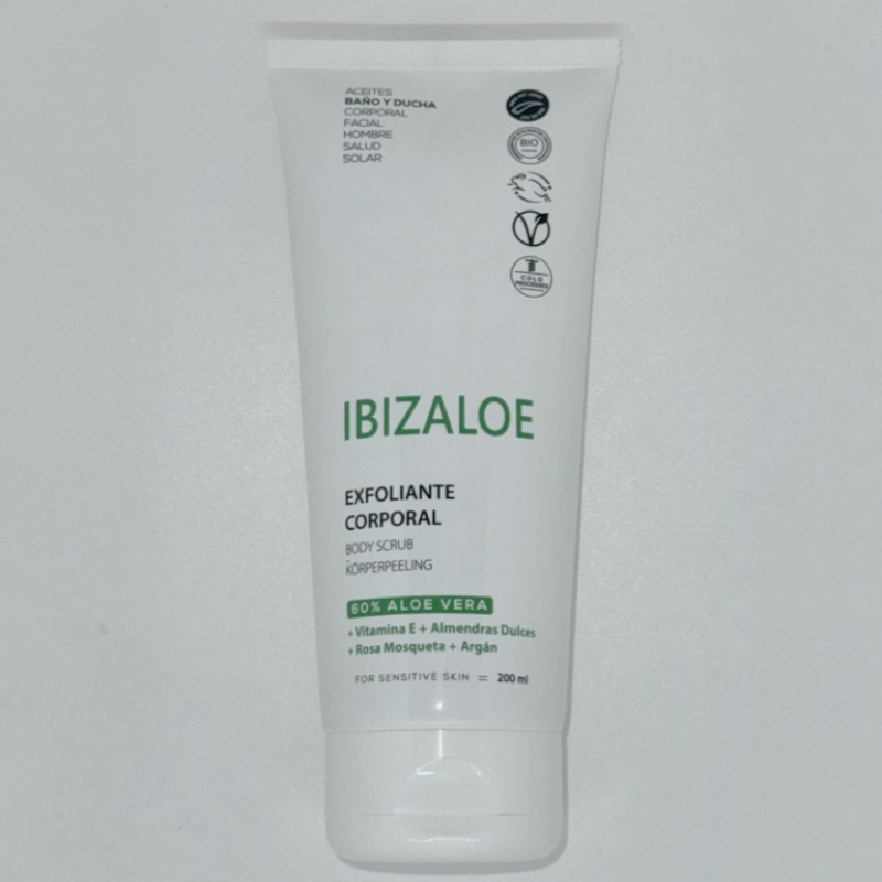 Exfoliante aloe vera corporal 200 ml